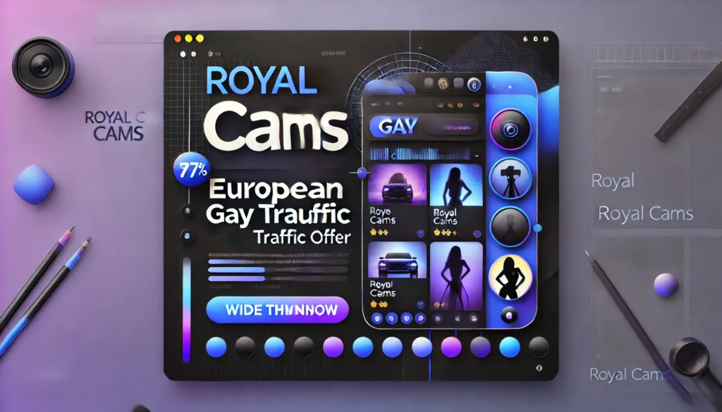 Conquer the European Market with Royal Cams: The Ultimate Platform for Gay Traffic